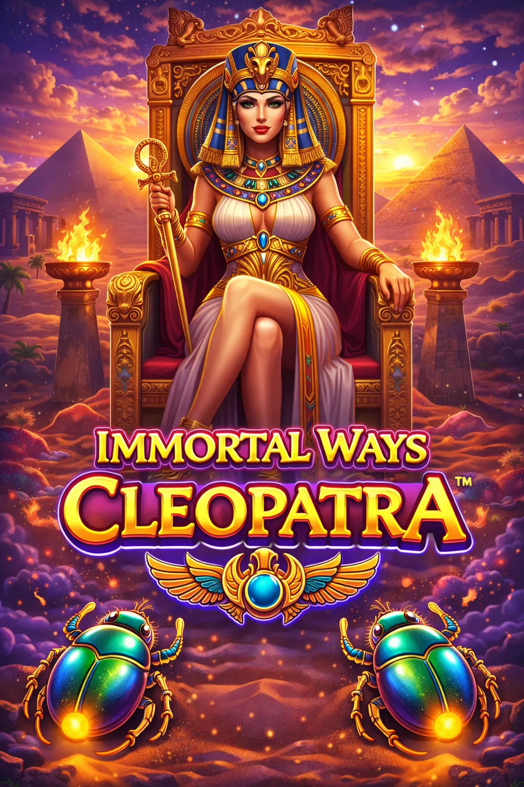 Immortal Ways Cleopatra — Relax Gaming bei CrownCoins Casino